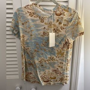 Ulla Johnson Estelle T-shirt Gardenia - NWT size M